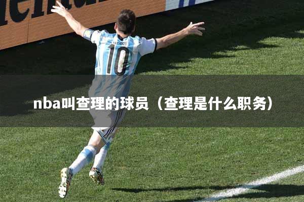 nba叫查理的球员（查理是什么职务）