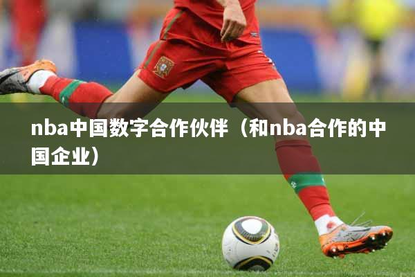 nba中国数字合作伙伴（和nba合作的中国企业）