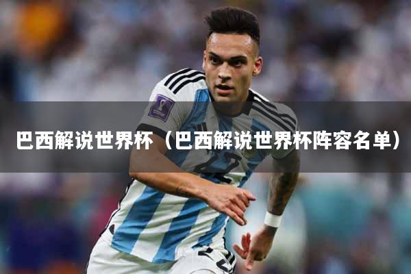 巴西解说世界杯（巴西解说世界杯阵容名单）